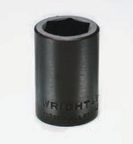 1/2" Drive Metric 6 Point Impact Socket-Wright Tools