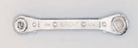 Refrigerant Wrench Fitting Ratcheting Box Wrench-Wright Tools