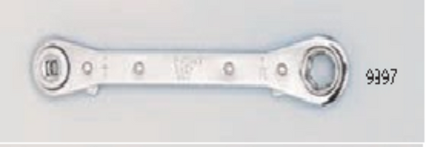 Refrigeration Fitting Ratcheting Hex Wrench-Wright Tools