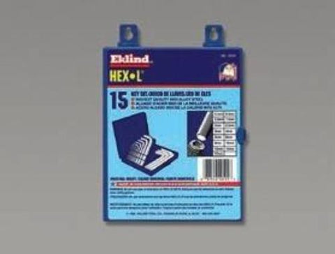 Hex Key Set Metric 15 Pcs.-Wright Tools