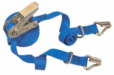 Ratchet Tie-Down - With J-Hooks-Peerless Industrial Group