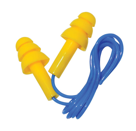 Silicone Ear Plug w/ Cord - per 100-Proferred Tools