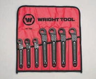 Ratcheting Flare Nut Wrench Set 7Pcs -3/8" thru 3/4"-Wright Tools