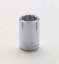 3/8" Drive Metric 12 Point Socket-Wright Tools