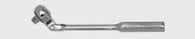 3/8" Flex Head Ratchet, 9-11/16" Knurled Steel Grip-Wright Tools