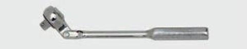 3/8" Flex Head Ratchet, 9-11/16" Knurled Steel Grip-Wright Tools