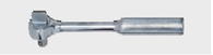 3/8" 7" - Raised Cap Linesman Ratchet - Knurled Handle-Wright Tools