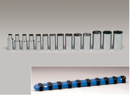 3/8" Dr., 14 Pc. Deep Metric Socket Set 6mm - 19mm-Wright Tools