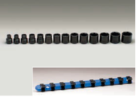 3/8" Dr., 14 Pc. Impact Metric Socket Set 6mm - 19mm 6 Pt. Std.-Wright Tools