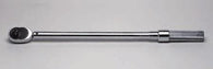1/2" Dr. Click Type Torque Wrench, Metal Hdl., Rat. Hd. 700-1600 in lb., 84.4-175.2 Nm-Wright Tools