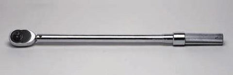 1/2" Dr. Click Type Torque Wrench, Metal hdl., Rat. Hd. 300-2500 in lb., 39.6-276.8 Nm-Wright Tools