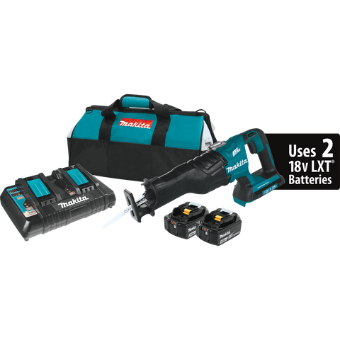 18V X2 LXT® Lithium‑Ion (36V) Brushless Cordless Recipro Saw Kit (5.0Ah) - XRJ06PT-Makita