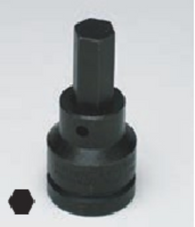 3/4" Drive Metric Impact Hex Socket w/ Bit-Wright Tools