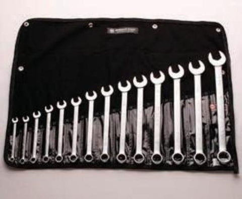 14 Pc. Combination Wrench Set 3/8" - 1-1/4" 12 Pt.-Wright Tools