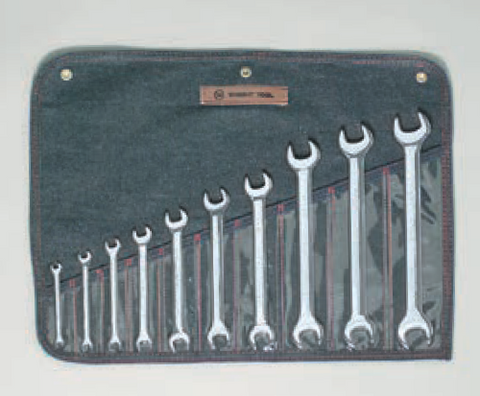 10 Pc Metric Open End Wrenches 6x7 - 24x26-Wright Tools