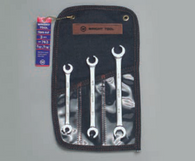3 Pc. Flare Nut Wrench Set 3/8" - 11/16"-Wright Tools