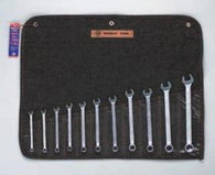 11 Pc. Metric Combination Wrench Set 7mm - 19mm, 12 Pt.-Wright Tools