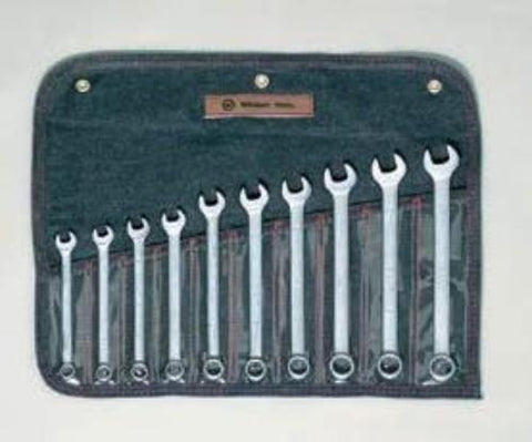 10 Pc. Metric Combination Wrench Set 10mm-19mm-Wright Tools