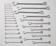 Wright Tool Open End Wrench 18 Piece Set - Double An 732