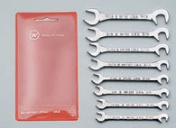 Wright Tool Open End Wrench 18 Piece Set - Double An 732