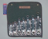 7 Pc. Ratcheting Box Wrench Set, Offset 7mm - 21mm-Wright Tools