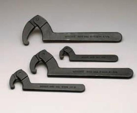 4 Pc. Adjustable Hook Spanner Wrench Set 9630-9633 – Industrial