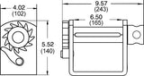 Combination Bottom Mount Weld-On Web & Cable Winch-Peerless Industrial Group