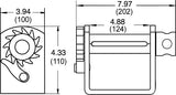 Standard Low-Profile Side Mount Weld-On Web Winch-Peerless Industrial Group
