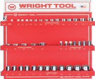 40 Pc. 1/2" Dr. 12 Pt. Standard and Deep Sockets-Wright Tools