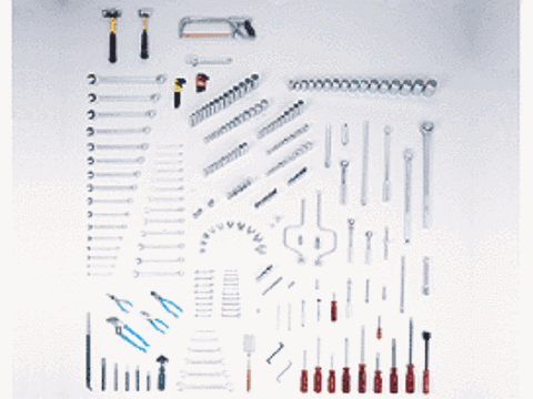 281 Pc Master Fractional Maintenance Set, Tools Only-Wright Tools