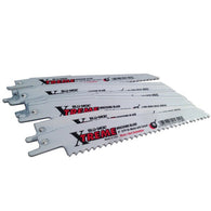 6″ x 6TPI Blu-Mol® Xtreme Bi-Metal Demolition Reciprocating Saw Blade (10 pack)-Disston