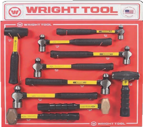 10 Pc. Hammers-Wright Tools