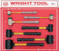 7 Pc. Soft Face & Dead Blow Hammers-Wright Tools