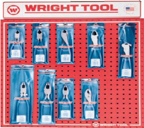 9 Pc. Cutting, Linesman & Slip Joint Pliers-Wright Tools