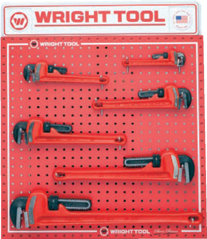 6 Pc. Pipe Wrenches-Wright Tools