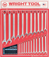 Wright Tool M799 Metric Mini Open-End Wrench Set, 7-Piece