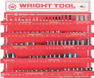 34 Pc. 3/8" Dr. Handles & Attachments-Wright Tools