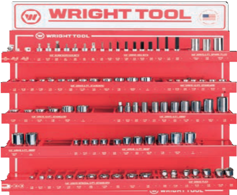 91 Pc. 3/8" Dr. Hand Sockets-Wright Tools