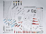 256 Pc Intermediate Set, including WTP4214RD-Wright Tools