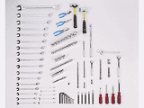 123 Pc Service Metric Set, including WT2103RD-Wright Tools