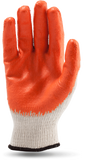 G15MCL-WM - LATEX PALM - White Mixed Fiber Knit Glove With Latex Palm-Guardmor
